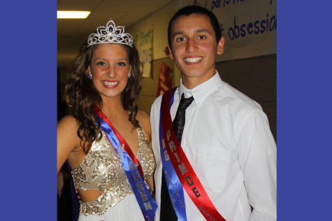 Chavez and Spry Win Homecoming King and Queen