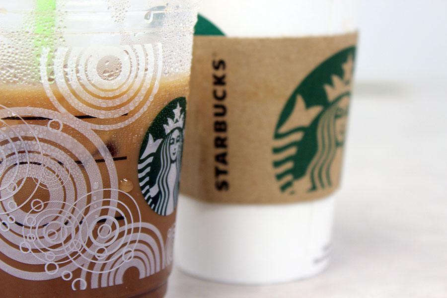 Hot and cold morning drinks from Starbucks