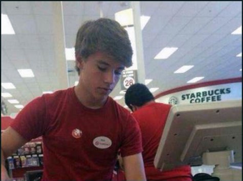 The original photo of Alex From Target that caused his internet fame