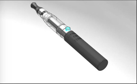 An electronic cigarette intended to help users stop smoking regular cigarettes