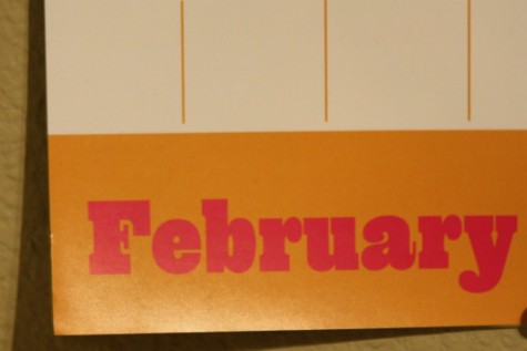 Picture of February calendar