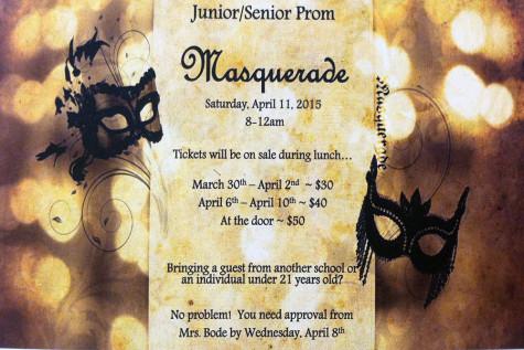 Prom tickets on sale