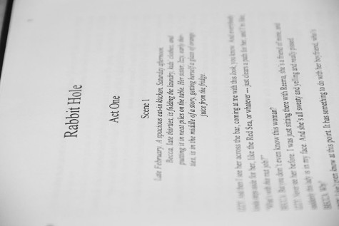 One of the plays chosen by two seniors who decided to co-direct. This show is an intense drama about life, love and happiness.