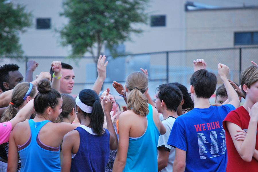 Runner Rob Coe broke his time record and felt the hurt afterwards at the Burnet relays.