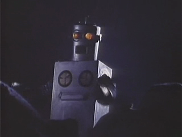 The robot in the film. The film scored a 2.5/10 on IMDb
