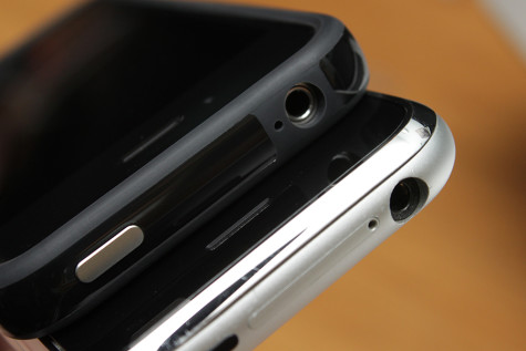 Before the iPhone 5, the headphone jack appeared at the top of the phone. It was until the 5 that the headphone jack was moved to the bottom of the phone for easier use.