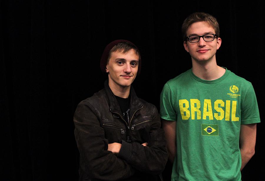 Seniors Dylan Robinson and Jacob Vaughn have written and directed two different original short films, entitled ‘Quiet Stage’ and ‘Super’ respectively. These films will be entered in a competition at the Texas Thespian Festival.