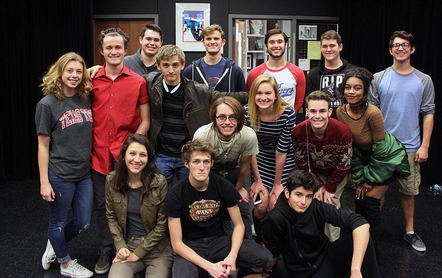 The cast of the schools production of One Flew Over the Cuckoos Nest. They will begin rehearsals in January. 