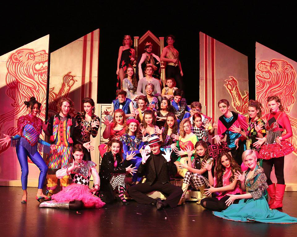The cast of this years musical, ‘Pippin’, performed at the 4th annual GAHSMTA awards. Their featured number was ‘Magic To Do’, which opened Act Two of the award ceremony.