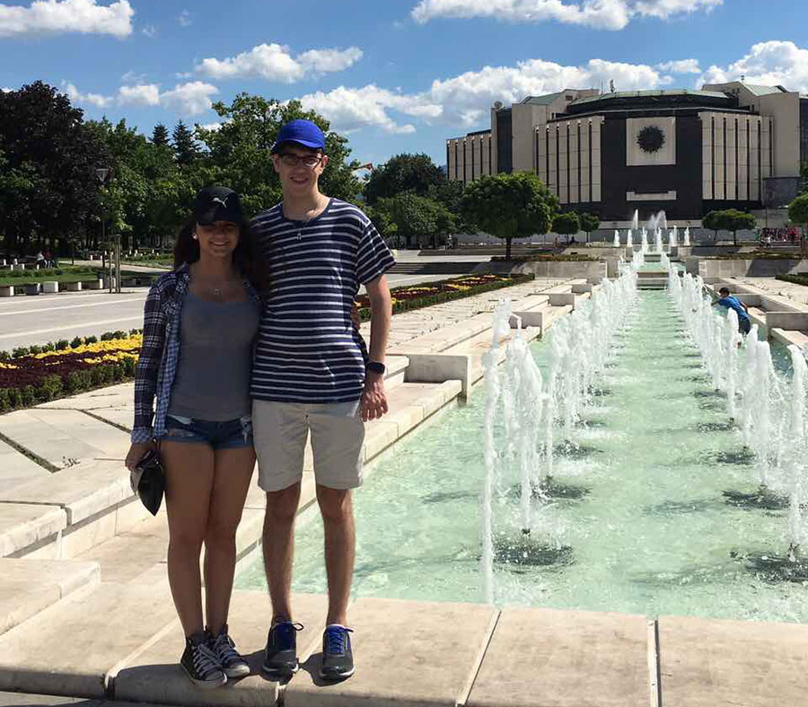 Senior Ilina Bozhkova, her boyfriend and her sister all went to Bulgaria to meet Bozhkovas family. However, they also had time in Germany during their layover.