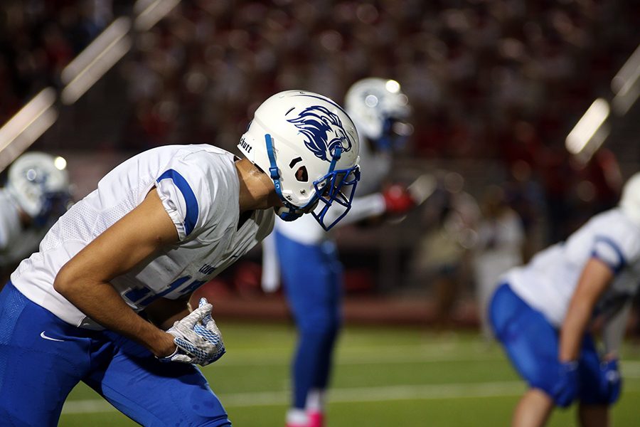 The Lion offense scored 20 points against the Chaps. One highlight was sophomore Eli Gehman's 46 yard field goal.