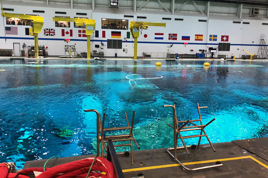 CJ Everson was also able to tour some of NASA's facilities during his time for COOL week. However, his main task while there was to create a design to fix a problem the ISS is having.