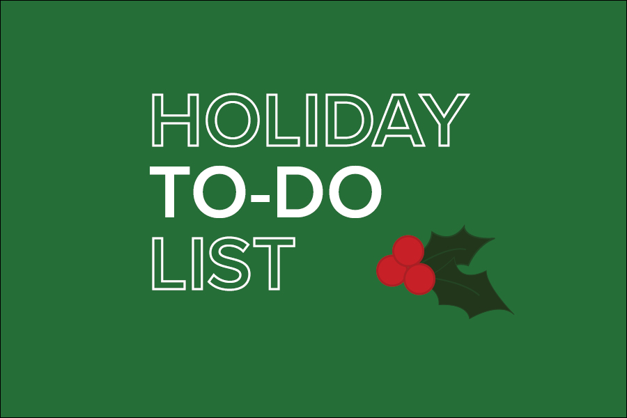 Holiday to-do lists