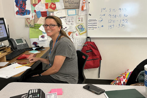 Physics teacher Tina Payne