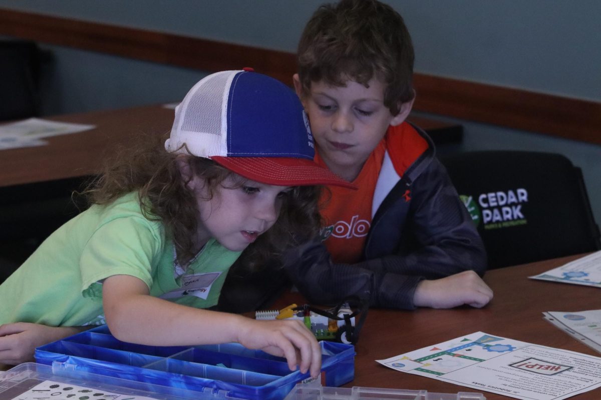 Children participate in Snapology competition