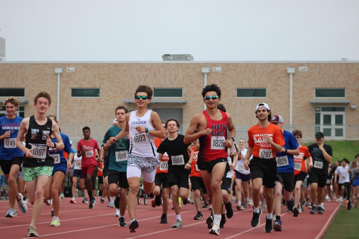 The Leander Band 5K starts at 8:30 a.m. on  April 25.